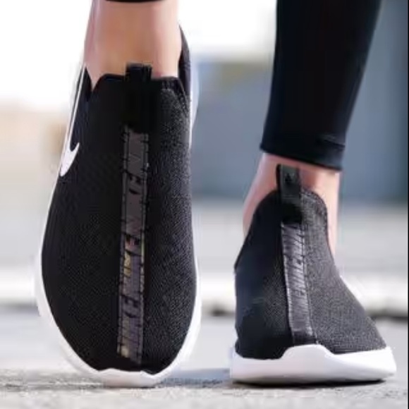 Nike Shoes - Nike Viale  Black and White Slip-On Sneakers Womens Size 11